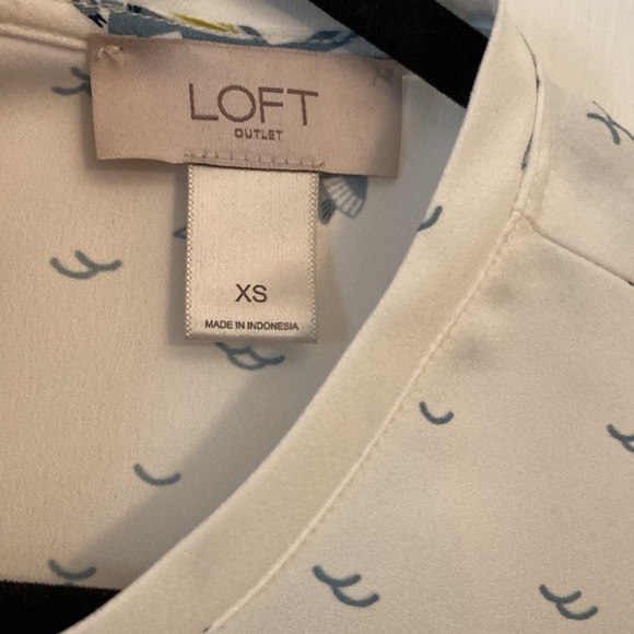 Loft bird print blouse - Picture 3 of 4